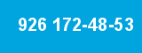 926 172-48-53 926 172-48-53